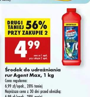 środek do udrażniania