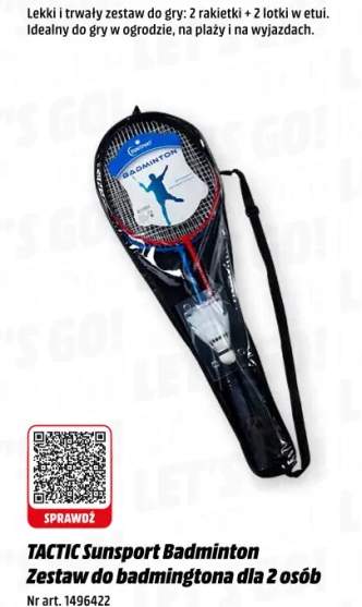 zestaw do badmintona