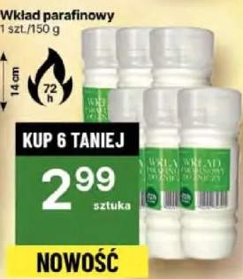 wkład parafinowy do znicza