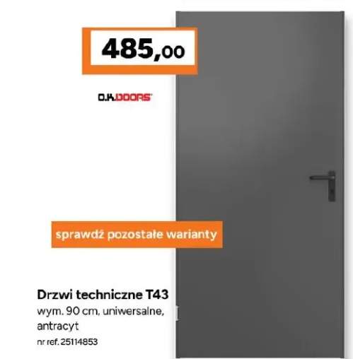 drzwi techniczne