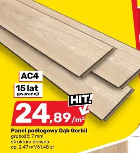 Panel podłogowy Dąb Gerbil