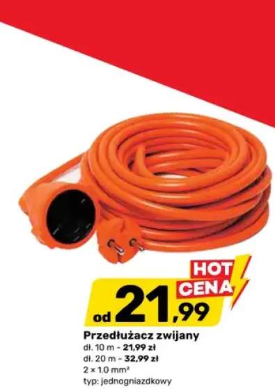 Przedłużacz zwijany