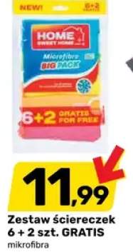 Zestaw ściereczek 6 + 2 szt. GRATIS