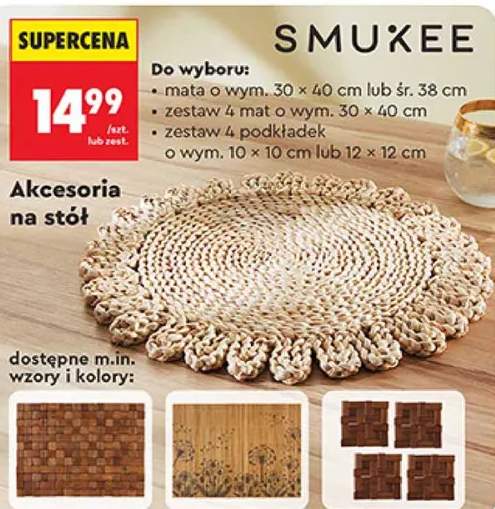 podkładka pod talerze