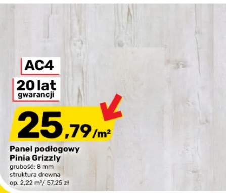 Panel podłogowy Pinia Grizzly