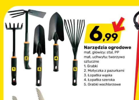 narzędzia ogrodowe dla dzieci