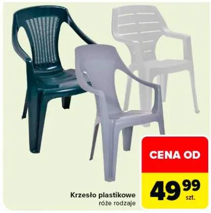 krzesło plastikowe