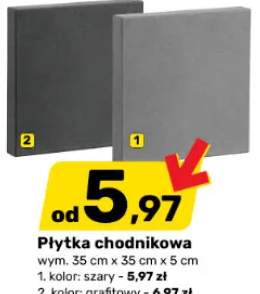 Płytka chodnikowa szara