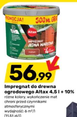 Impregnat do drewna ogrodowego