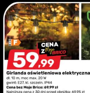 Girlanda oświetleniowa elektryczna