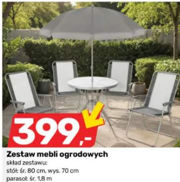 Zestaw mebli ogrodowych