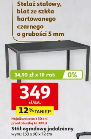stół ogrodowy