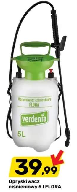 Opryskiwacz ciśnieniowy Flora 5l Verdenia
