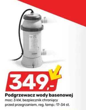 Podgrzewacz wody basenowej Intex 3kW reg. temp. 17-34st.