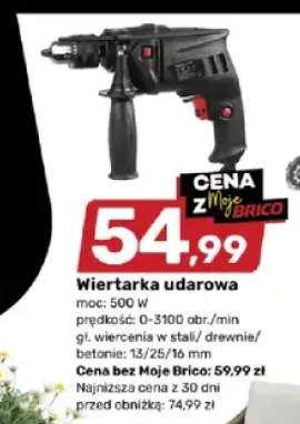 Wiertarka udarowa 500W