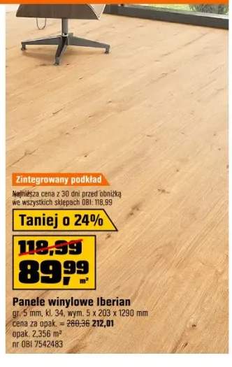 panel winylowy
