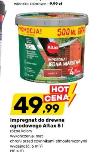Impregnat do drewna ogrodowego Altax
