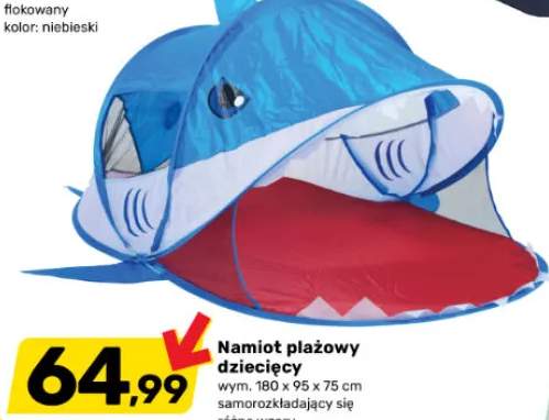 Namiot plażowy dziecięcy