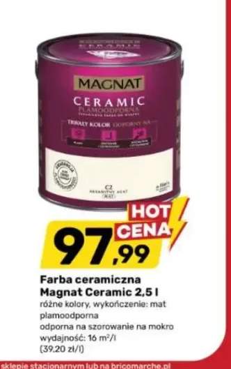 Farba ceramiczna Magnat Ceramic