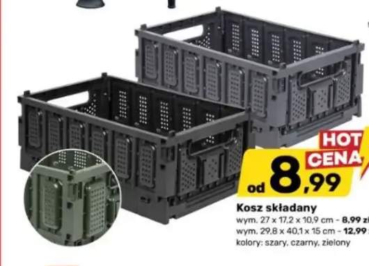 Kosz składany 27x17,2x10,9 cm
