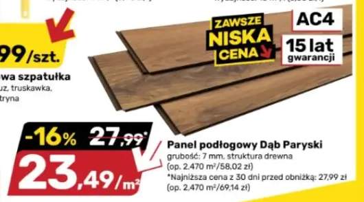 Panel podłogowy Dąb Paryski