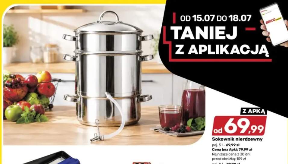 Sokownik nierdzewny 5 l