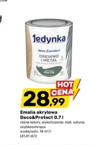 Emalia akrylowa Deco&Protect Jedynka