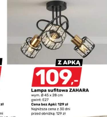 Lampa sufitowa ZAHARA