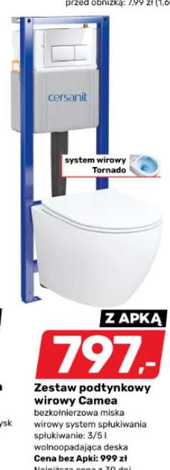 Zestaw podtynkowy wirowy Camea