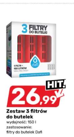 Zestaw 3 filtrów do butelek Dafi
