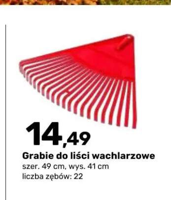 Grabie do liści wachlarzowe Extra-Click