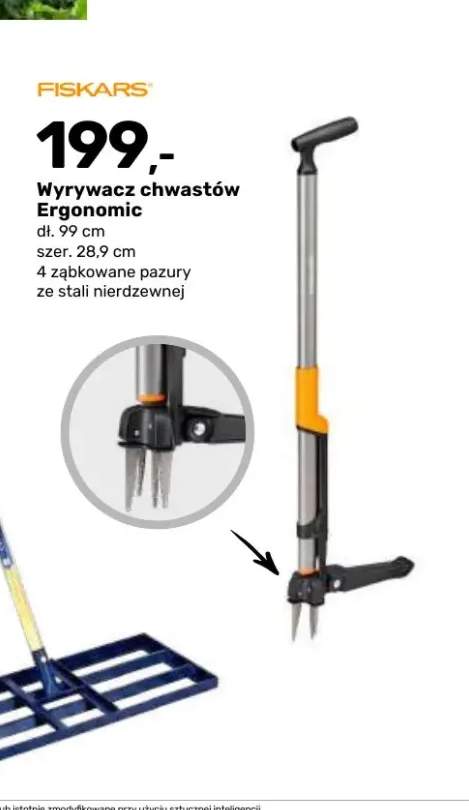 Wyrywacz chwastów Fiskars Ergonomic