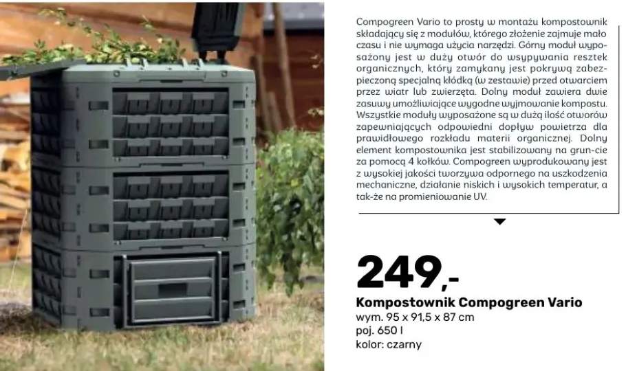 Kompostownik Compogreen Vario 650 l