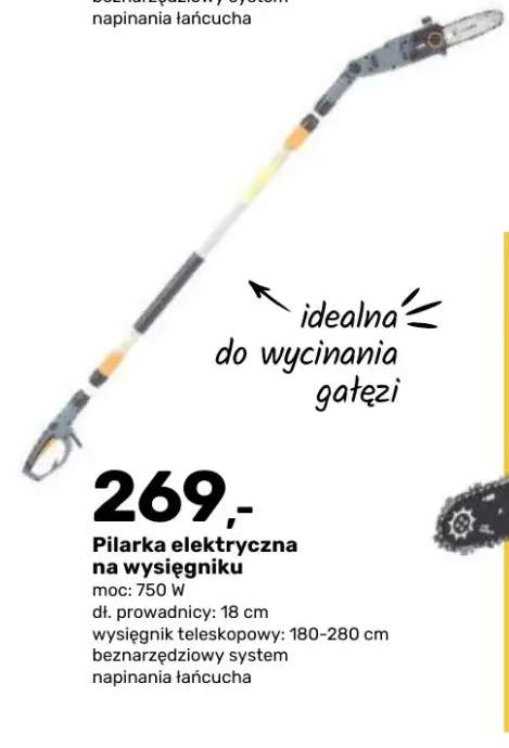 Pilarka elektryczna na wysięgniku