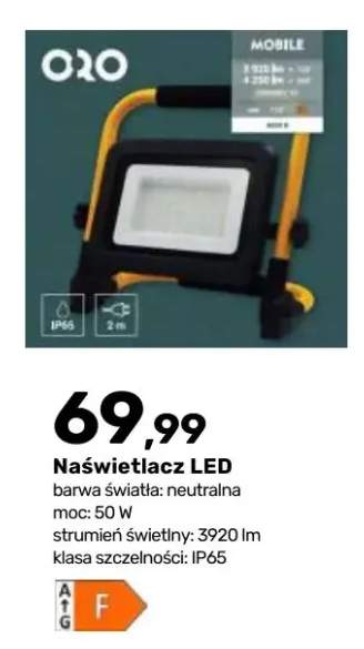 Naświetlacz LED Oro Mobile