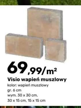 Płyta dekoracyjna Visio wapień muszlowy