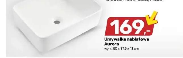 Umywalka nablatowa Aurora