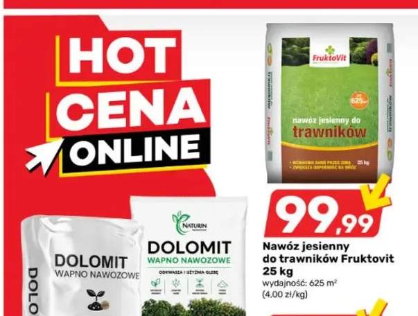 Nawóz jesienny do trawników FruktoVit