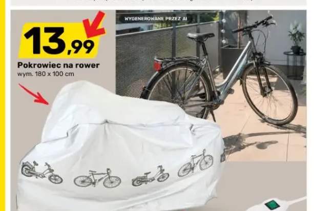 Pokrowiec na rower 180x100 cm