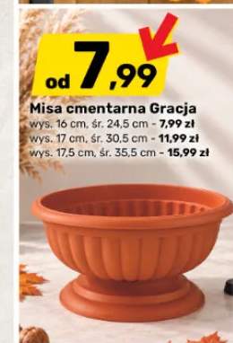 Misa cmentarna Gracja śr. 24,5 cm +2 warianty