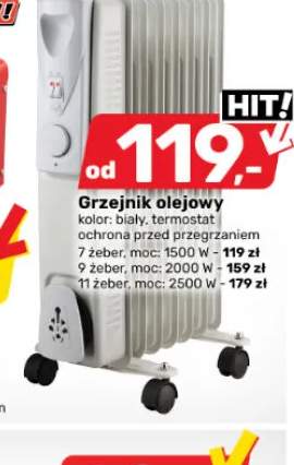 Grzejnik olejowy 7 żeber +2 warianty