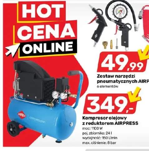 Kompresor olejowy z reduktorem Airpress
