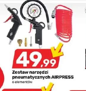 Zestaw narzędzi pneumatycznych 6 elementów Airpress