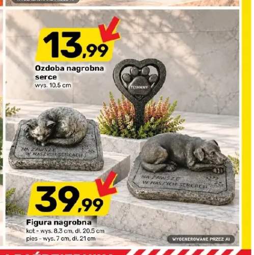 Figura nagrobna kot +2 warianty