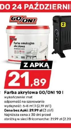 Farba akrylowa GO/ON!