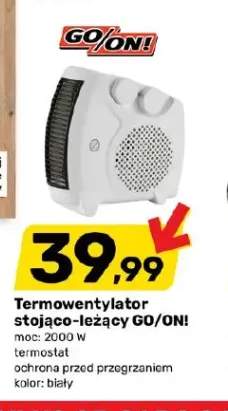 Termowentylator stojąco-leżący GO/ON!
